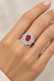 Ring worn on a hand