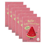 Hello :) Quret Friends Mask - WaterMelon ( Set of 6 pcs)