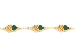 Women's Spade design bracelet with lobster clasp