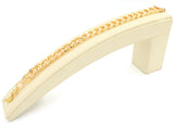 Gold plated Loop chain bracelet