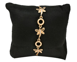 Women's bracelet butterfly design laser printed slider bracelet