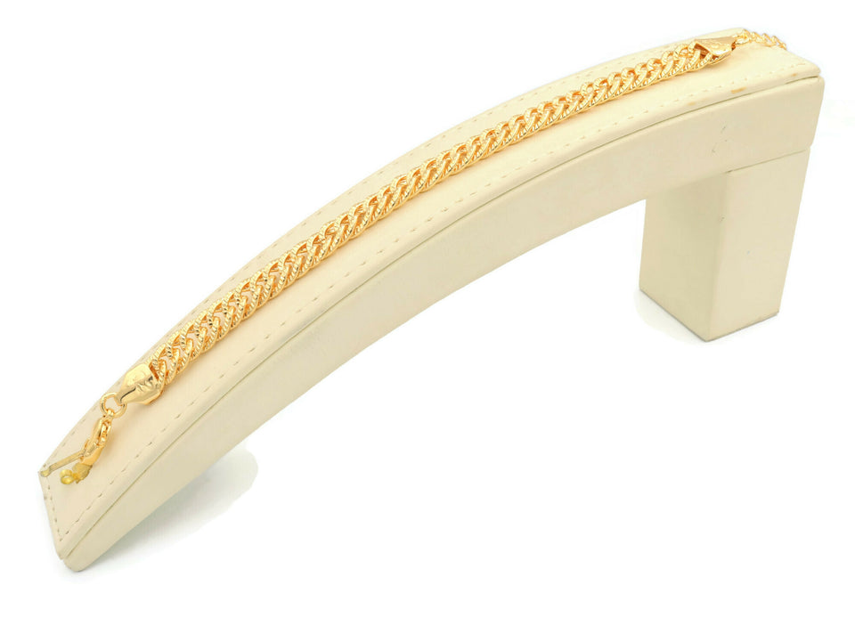 Gold plated Braid design bracelet