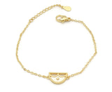 Women's unique bracelet with adjustable hook.