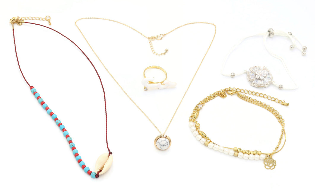 women's color combo jewelry set
