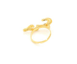 ARABIC WORD LOVE HUBB RING, WHITE