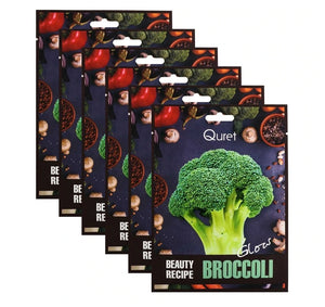 Quret Beauty Recipe Mask - Broccoli [Glow] ( Set Of 6 psc)
